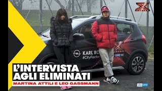 Lintervista agli eliminati Martina Attili e Leo Gassmann [upl. by Beberg]