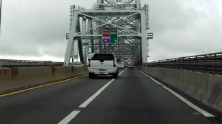 Old Goethals Bridge eastbound 2010 [upl. by Bealle]