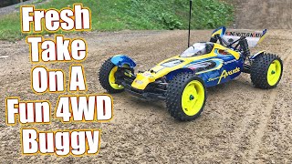 Spaceship or RC Car Tamiya Super Avante TD4 4WD Buggy Kit Review  RC Driver [upl. by Kirschner]