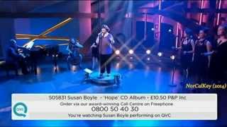 Susan Boyle QVCUK quotYou Raise Me Upquot on new Album quotHopequot 22 Nov 14 [upl. by Nedyah]