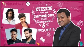 KVizzing With The Comedians 5th edition QF 3 ft Aadar Aakash Kanan amp Rahul [upl. by Locin777]