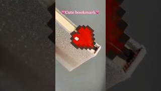 Heart bookmark❤️🤍 bookmark heart foryou tutorial [upl. by Sandeep]