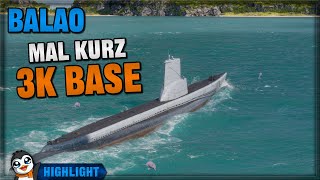 Uboot Multiplikator kickt  Balao  World of Warships Stream Highlight [upl. by Kantor]