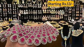 Best Wholesale Imitation Jewellery Market in India Indian Jewelry Collection [upl. by Frye671]