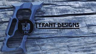 HALO Series AR15 vertical foregrip  Tyrant Designs CNC [upl. by Bartholemy512]