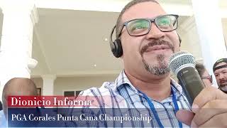 Rueda de prensa PGA Corales Punta Cana Championship pregunta al campeón pgatour puntacana golf [upl. by Burlie220]