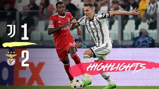 AREK MILIK ON TARGET ONCE AGAIN  JUVENTUS 12 BENFICA  UCL HIGHLIGHTS [upl. by Monteria]