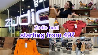 Zudio Haul  Itne Saste Kapde😱 Starting From 49₹ 🛍️❤️ [upl. by Asina]