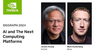 AI and The Next Computing Platforms With Jensen Huang and Mark Zuckerberg [upl. by Onaimad317]