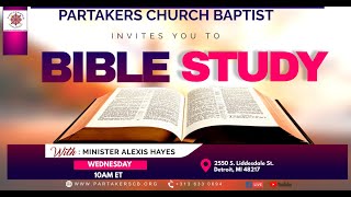 Partakers Church Pathway Bible Study 061924 [upl. by Wun]