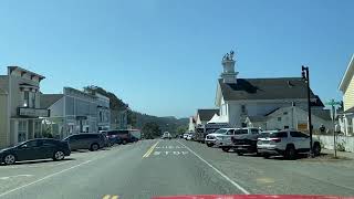 Mendocino California Most Beautiful Coastline Small Town [upl. by Nnairam]