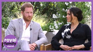 The Biggest Moments From Harry and Meghans Interview with Oprah Winfrey [upl. by Bloomer809]