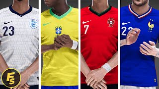 National Team 2024 Kitpack Vol 2  PES 2021 amp FL24 [upl. by Arleen]