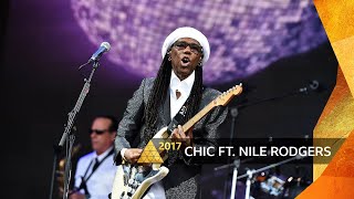 Nile Rodgers amp CHIC  Good Times Glastonbury 2017 [upl. by Divadnahtanoj]