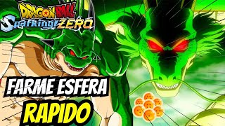 FARMANDO ESFERA DO DRAGAO APRENDA COMO FAZER  DRAGON BALL SPARKING ZERO [upl. by Neelyak]