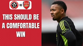 Sheffield Utd vs Arsenal  Match Preview amp Predicted Line Up [upl. by Merline249]