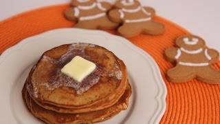 Gingerbread Pancakes Christmas Morning Breakfast [upl. by Fadil]