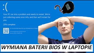 Wymiana baterii BIOS w laptopie  Jak to zrobić w warunkach domowych [upl. by Merow]