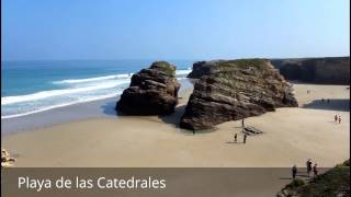 Places to see in  Ribadeo  Spain  Playa de las Catedrales [upl. by Natty]