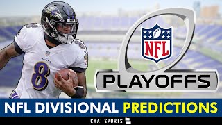 NFL Playoff Picture  Predictions Projecting AFC amp NFC Divisional Round Games For 2024 NFL Playoffs [upl. by Restivo]