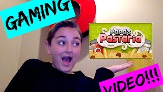 Papas Pastaria Episode 1  Gaming Video [upl. by Sobel]