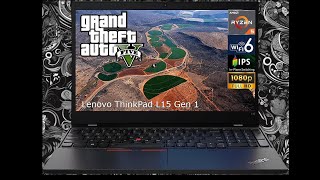 Test Lenovo ThinkPad L15 Gen 1 GTAV [upl. by Eboh]