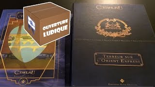 Ouverture Ludique  Terreur sur lOrient Express Appel de Cthulhu [upl. by Eded736]