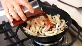 Ricetta Filetto di maiale con finocchi al vino rosso al sentore di rosmarino [upl. by Stevie]