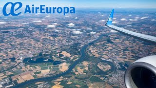 Air Europa Boeing 737 FULL FLIGHT 4K⁶⁰  Frankfurt to Madrid UX1502 [upl. by Benn]