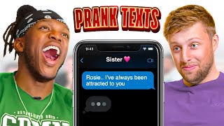 SIDEMEN PRANK TEXT ROULETTE [upl. by Wade760]