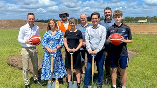 Stage 1 of new Hervey Bay Basketball Facility Begins [upl. by Liane]