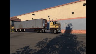 ATS Peterbilt362 tight parking [upl. by Sabba]