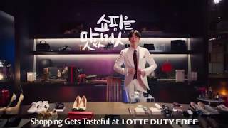 LOTTE DUTY FREE LDF 냠YUM Campaign with Lee Jongsuk  City Stores ver ENG [upl. by Aissila]