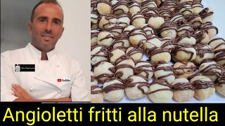 Frittelle dolci farcite videoricetta spettacolare con tanti segreti del mestiere [upl. by Dickman266]