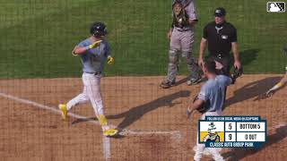 No 1 for NUMBER ONE Bazzana goes yard  MiLB Highlights [upl. by Hiltan]