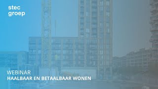 Webinar Haalbaar en betaalbaar wonen [upl. by Henke842]