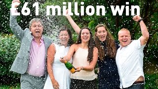 £61m EuroMillions jackpot winners go public [upl. by Tal430]