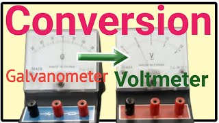 Conversion of Galvanometer into Voltmeter Experiment [upl. by Earle761]