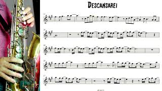 Descansarei  Partitura  Sax Alto [upl. by Aigneis990]