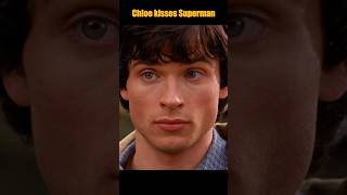 Chloe kisses SupermanSmallville Season 1S01 E011movie superman shorts [upl. by Norrab572]