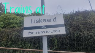 Trains at Liskeard 5th October 24 GWML please like and subscribe [upl. by Hoo312]