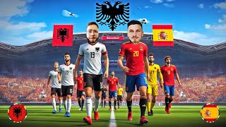 SHQIPERIA vs SPANJA në Euro 2024   SHQIPGaming [upl. by Wey]