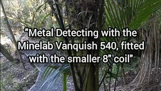 Minelab Vanquish 540 Metal Detecting  Bush Hunt vanquish540 metaldetecting [upl. by Elrod]