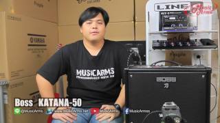 Boss KATANA 50  แอมป์  MA รีวิว [upl. by Par743]