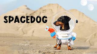 Ep 3 SPACEDOG Crusoe amp The Giant Bone  Funny Dachshund in Space [upl. by Ahtamat69]