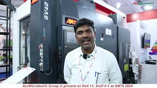 AceMicromatic Group  Rajkot Machine Tools Show 2024 [upl. by Ajad]