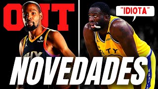 ¡DURANT LESIONADO DRAYMOND EXPLOTA Y LO ÚLTIMO DE MORANT [upl. by Aehsan]