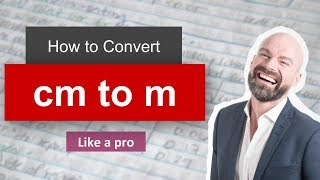 ✅ Convert Cm to M centimeter to meter with example  Part 1 [upl. by Nyer5]