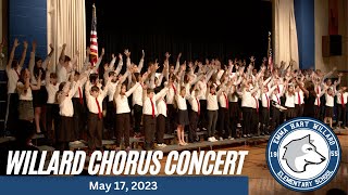 Willard Chorus Concert Spring 2023 [upl. by Anwahsar506]