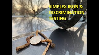 Simplex Discrimination Iron Volume Testing V277  SP24 [upl. by Barbee695]